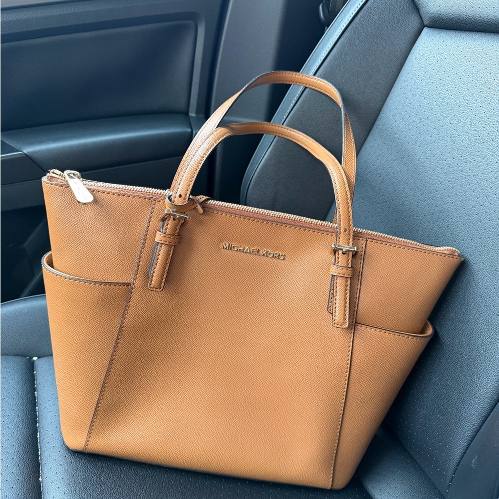 Michael Kors Brown Leather Tote